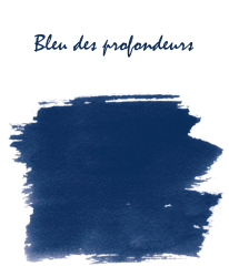 Füllhalter Tinte Herbin Fountain Pen Ink 30ml Bleu des Profondeurs Tiefblau