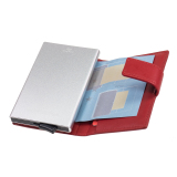 Kartenetui Rot c-two e-cage Maitre f3 Portemonnaie Geldbörse mit Schieber RFID