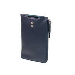 Phonebag Umhängetasche für Smartphone Maitre belg Margarete mit Geldbörse Blau