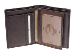 Esquire kleine Geldbörse Hirschleder 0458-09 Braun...