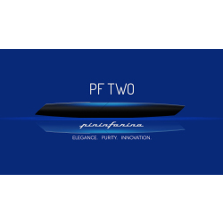 PF TWO Tintenroller Design Pininfarina Schreibgerät Alu Gehäuse Blau Schwarz