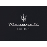 Pininfarina Maserati Collection Slider Kugelschreiber Ballpoint Silber Blau