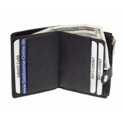 GO kleine Geldbörse mit RFID Schutz Schwarz...