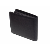 Portemonnaie GO Geldbörse mit RFID Schutz Schwarz Geldbeutel Leder Querformat