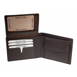 Portemonnaie GO Geldbörse mit RFID Schutz Braun...
