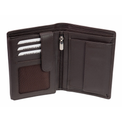 Geldbörse mit RFID Schutz Leder Portemonnaie GO...