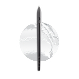 Sostanza Pen Kugelschreiber Schwarz oder Silber aus Aluminium Pininfarina