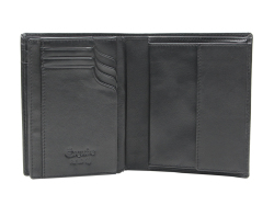 Geldbörse Esquire Frankfurt Leder 0967-46 Schwarz...