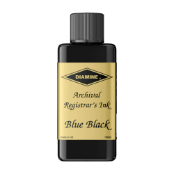 Dokumentenechte Füllhaltertinte Diamine Registrars Notartinte Spezialtinte 100ml