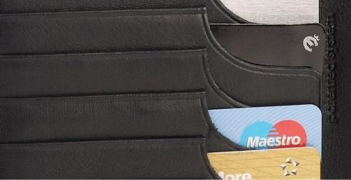 Esquire Cardsafe in Portemonnaies und Kartenetuis aus Leder